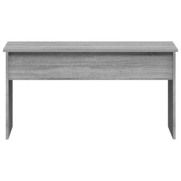 The Living Store Salontafel Lift-top - Grijs Sonoma Eiken - 102 x 50.5 x 52.5 cm