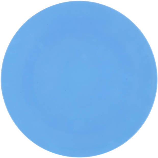 Blokker SP dinerbord melamine - blauw - Ø27cm