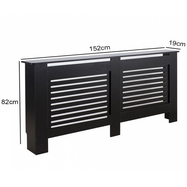 Radiatorombouw - verwarmingsombouw - radiatoromkasting - 152 cm x 82 cm