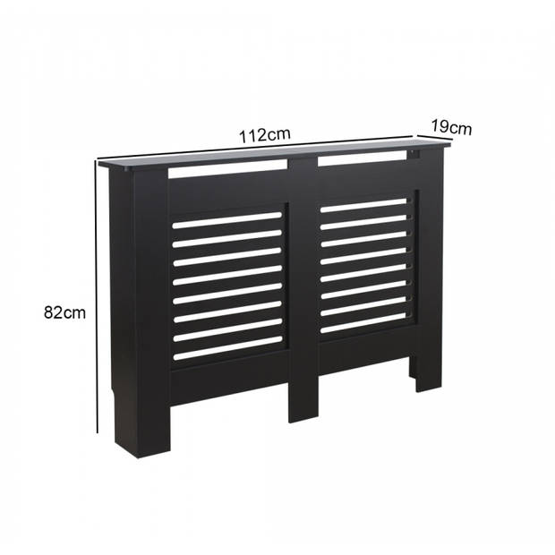 Radiator ombouw verwarming - radiator omkasting - 112 cm breed