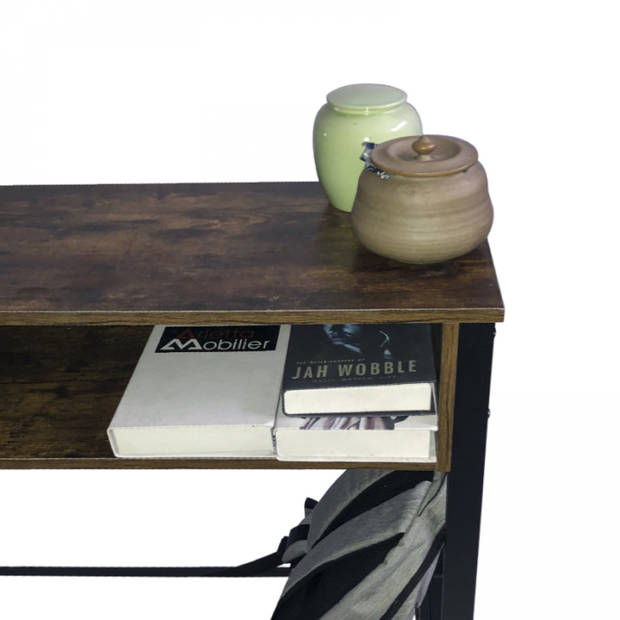 Side table console tafel Stoer industrieel design wandtafel