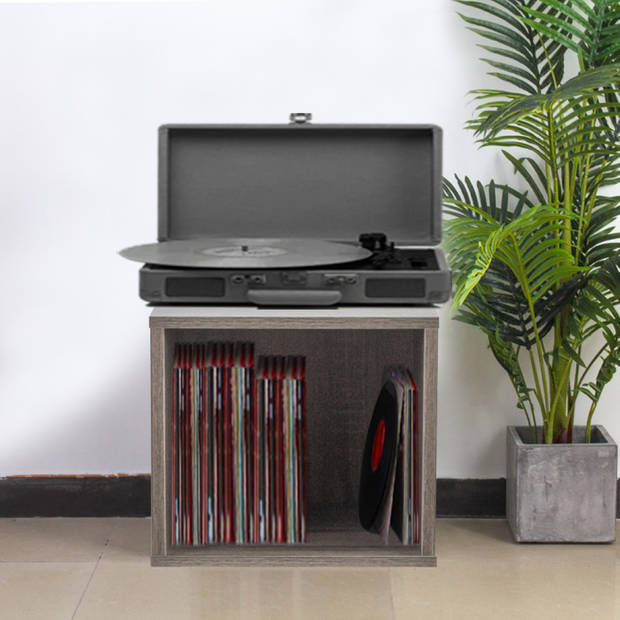 LP vinyl opbergkast kubus - platenkast - lp vinyl platen opbergrek