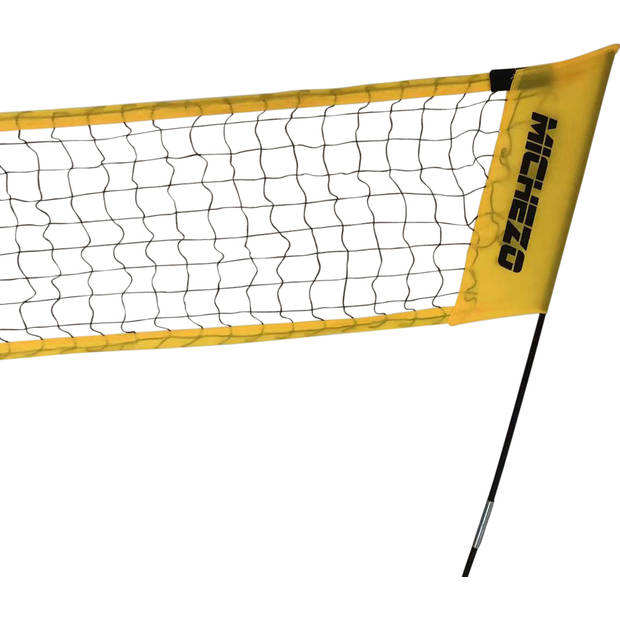 Michezo 3.5m draagbaar badmintonset