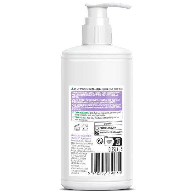 Ecover handzeep lavendel 250 ml