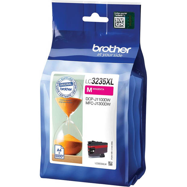 Brother inktcartridge, 5.000 pagina's, OEM LC3235XLM, magenta