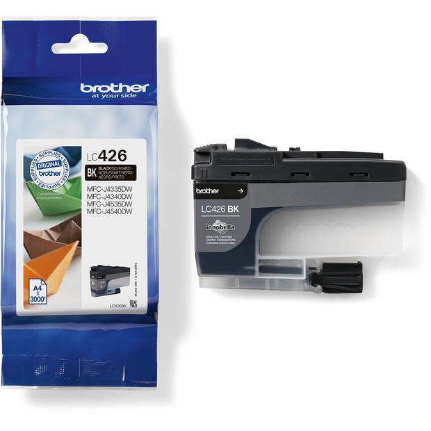 Brother inktcartridge, 3.000 pagina's, OEM LC-426BK, zwart