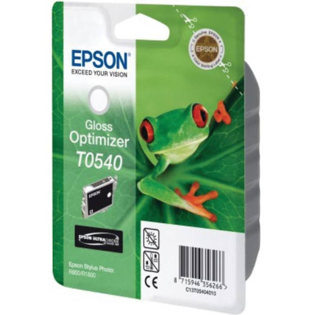Epson inktcartridge T0540, 400 pagina's, OEM C13T05404010, glossy optimizer