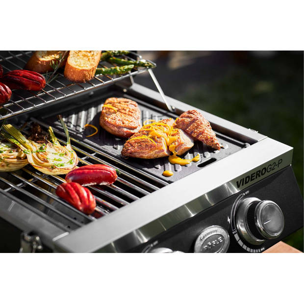 Rösle Barbecue - Barbecue Gas Videro G2-P 30 mbar - Roestvast Staal - Zwart