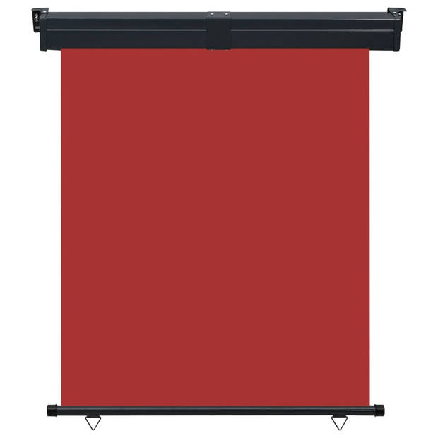 vidaXL Balkonscherm 145x250 cm rood