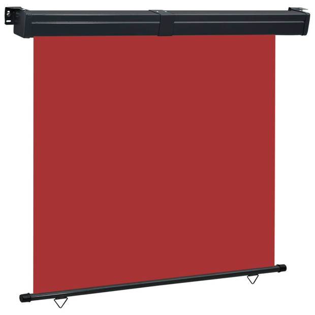 vidaXL Balkonscherm 175x250 cm rood