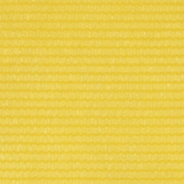 vidaXL Balkonscherm 120x300 cm HDPE geel