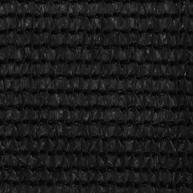 vidaXL Tenttapijt 200x400 cm zwart