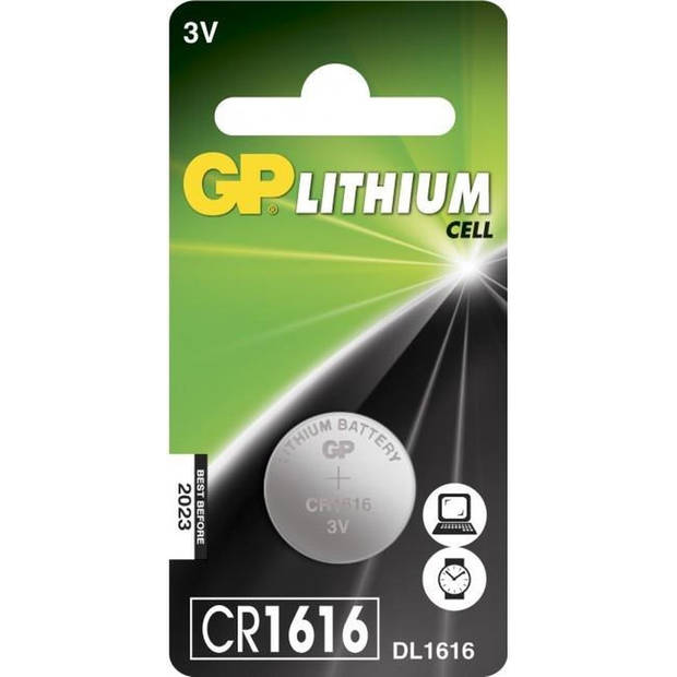 GP Batteries Lithium Cell 2181 Wegwerpbatterij CR1616