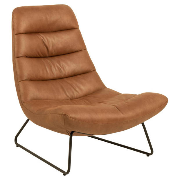 Milford fauteuil cognac.