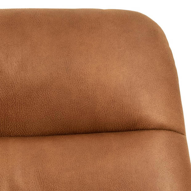 Milford fauteuil cognac.