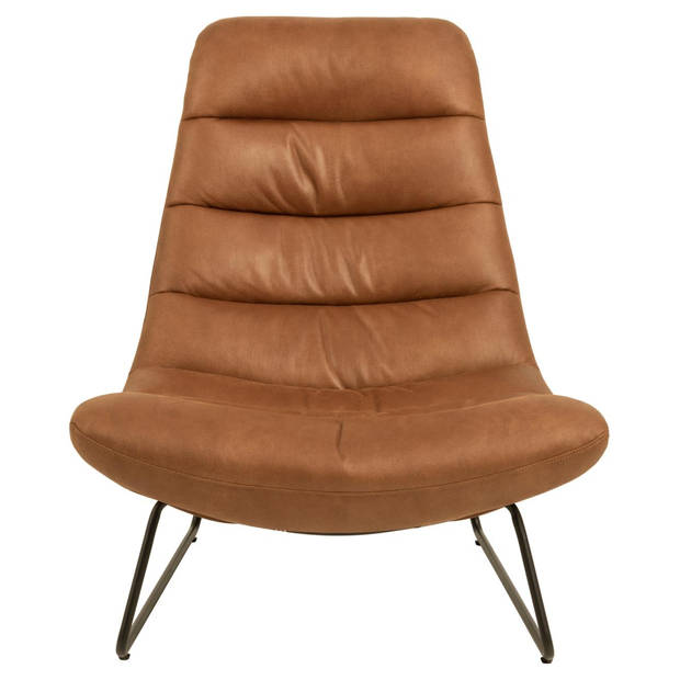 Milford fauteuil cognac.