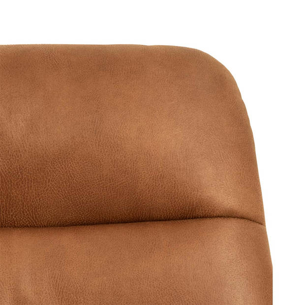 Milford fauteuil cognac.