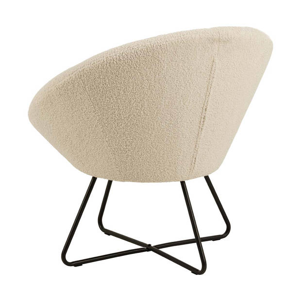 Center fauteuil beige.