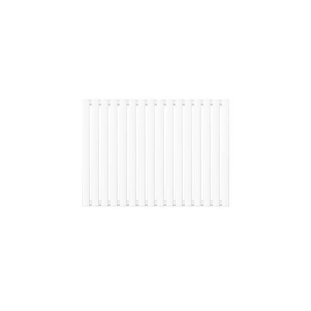 Designradiator Sahara 630 x 865 mm Witte zijaansluiting