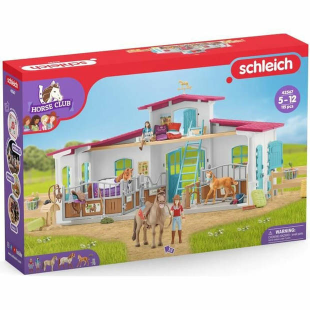 schleich HORSE CLUB - Manege - Speelfigurenset - Kinderspeelgoed voor Jongens en Meisjes - 42567
