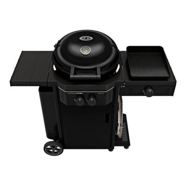 Outdoor Chef - BBQ Accessoire Gasfles Module voor Davos Series - Roestvast Staal - Zwart