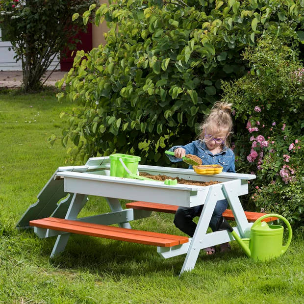 TRIGANO Kinderpicknicktafel Picsand 100x97x57 cm J-JOU054