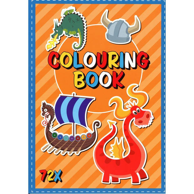 3 kleurboeken A4 - Incl. 10 Disney Cars kleurpotloden