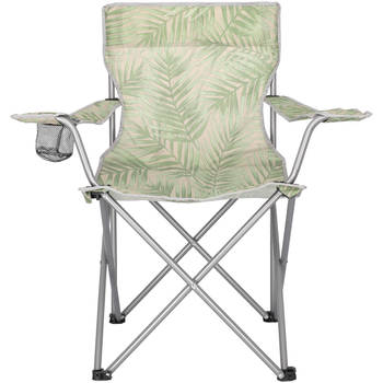Blokker campingstoel met houder, palm oasis