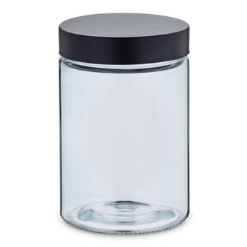 Kela - Voorraadpot, 1.2 L, Glas/RVS, Donker Grijs - Kela Bera