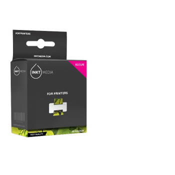 Inktmedia® - Inktcartridge - Geschikt Epson T018 inktcartridge Kleur - Cartridge met Inkt
