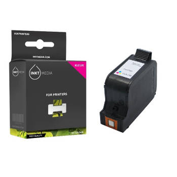 Inktmedia® - Inktcartridge - Geschikt HP 23 C1823DE inktcartridge kleur - Cartridge met Inkt