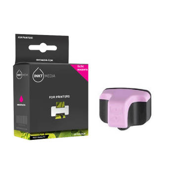 Inktmedia® - Inktcartridge - Geschikt HP 363 C8775EE inktcartridge licht magenta - Cartridge met Inkt