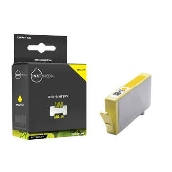 Inktmedia® - Inktcartridge - Geschikt HP 920XL CD974AE inktcartridge geel hoge capaciteit - Cartridge met Inkt