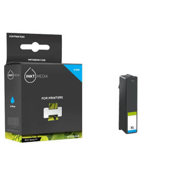 Inktmedia® - Inktcartridge - Geschikt Lexmark 14N1615E 150XL inktcartridge cyaan hoge capaciteit - Cartridge met Inkt