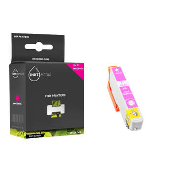 Inktmedia® - Inktcartridge - Geschikt Epson 24XL T2436 T2426 inktcartridge licht magenta hoge capaciteit - Cartridge...