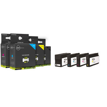 Inktmedia® - Geschikt HP 932 / 933 multipack zwart/kleur 4 cartridges