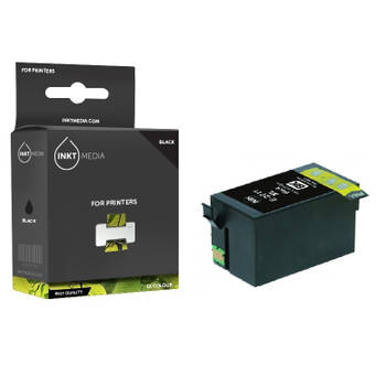 Inktmedia® - Inktcartridge - Geschikt Epson 27XL (T2711) inktcartridge Zwart hoge capactiteit - Cartridge met Inkt