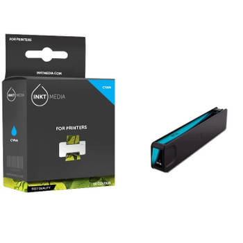 Inktmedia® - Inktcartridge - Geschikt HP 971XL CN626AE inktcartridge cyaan - Cartridge met Inkt