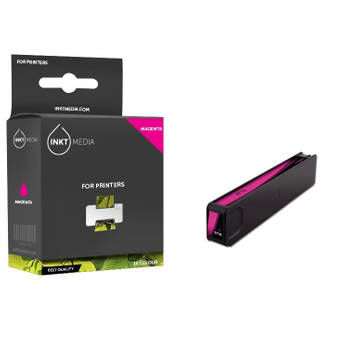 Inktmedia® - Inktcartridge - Geschikt HP 971XL (CN627AE) inktcartridge magenta - Cartridge met Inkt