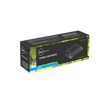 Inktmedia® - Laser Toner - Geschikt Brother TN-326C / TN-321C toner cyaan XL