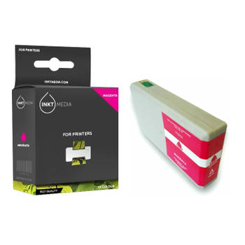 Inktmedia® - Inktcartridge - Geschikt Epson T7013 inktcartridge magenta extra hoge capaciteit - Cartridge met Inkt