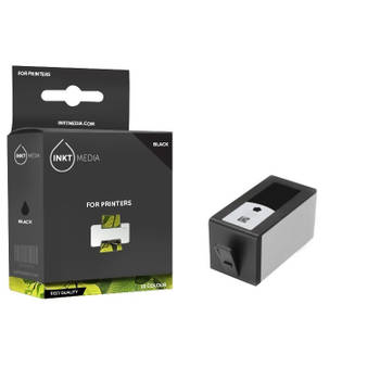 Inktmedia® - Inktcartridge - Geschikt HP 934XL (C2P23AE) inktcartridge zwart hoge capaciteit - Cartridge met Inkt