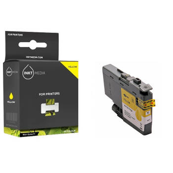 Inktmedia® - Inktcartridge - Geschikt Brother LC-3237YE / LC-3239YE XL inktcartridge geel - Cartridge met Inkt