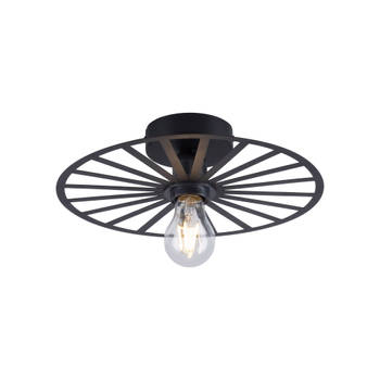 Paul Neuhaus Plafondlamp Isabella Ø 30 cm zwart