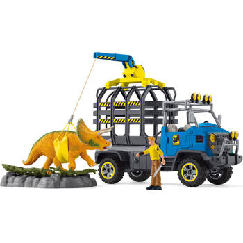 schleich DINOSAURS - Dinosauriërs truckmissie - Kinderspeelgoed voor Jongens en Meisjes - 4 tot 12 jaar 42565