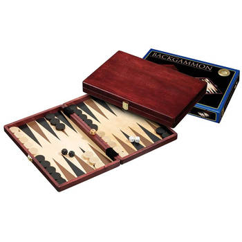 Philos houten backgammon kasette Naxos
