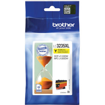 Brother inktcartridge, 5.000 pagina's, OEM LC3235XLY, geel