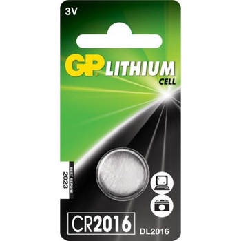 GP Batteries GP CR2016 huishoudelijke batterij Wegwerpbatterij Lithium