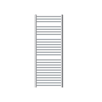 Badkamerradiator Sahara 600x1500 mm chroom gebogen met zijaansluiting