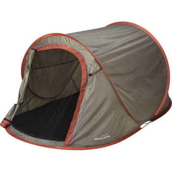 Redcliffs Tent voor 1/2 personen pop-up 220x120x95 cm bruin
